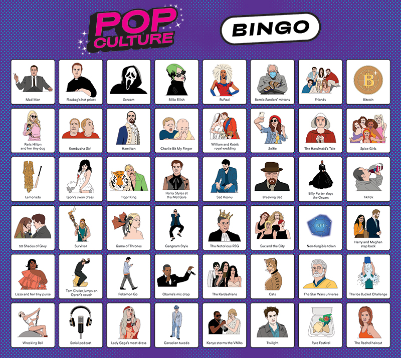 Pop Culture Bingo - Image 2