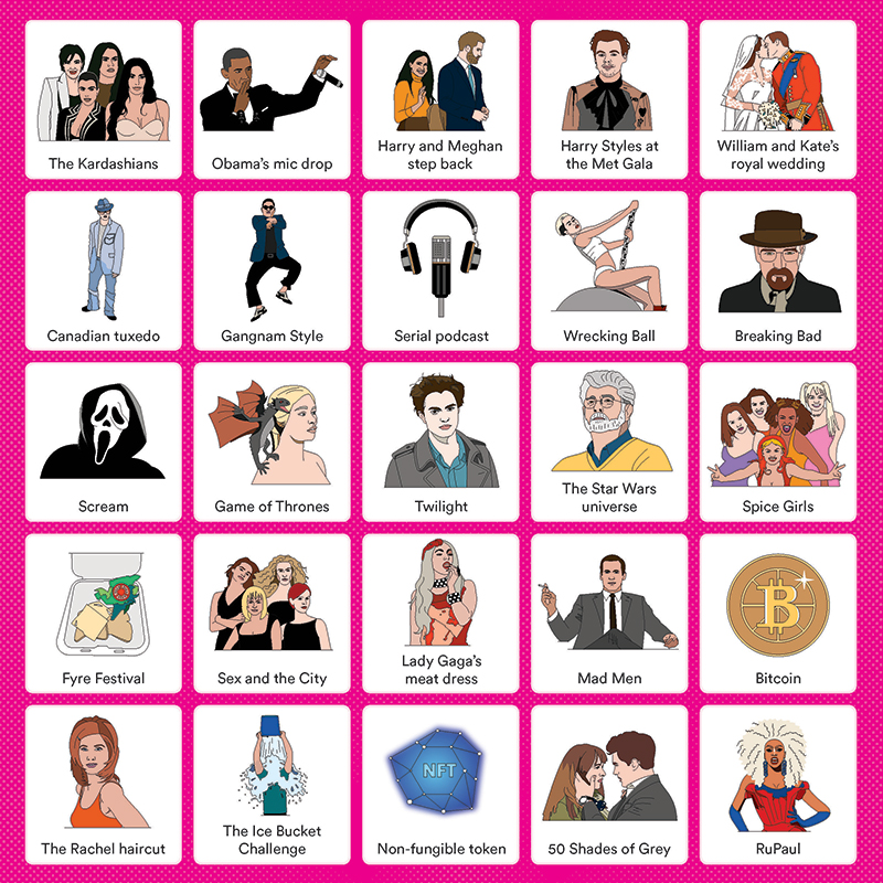 Pop Culture Bingo - Image 4