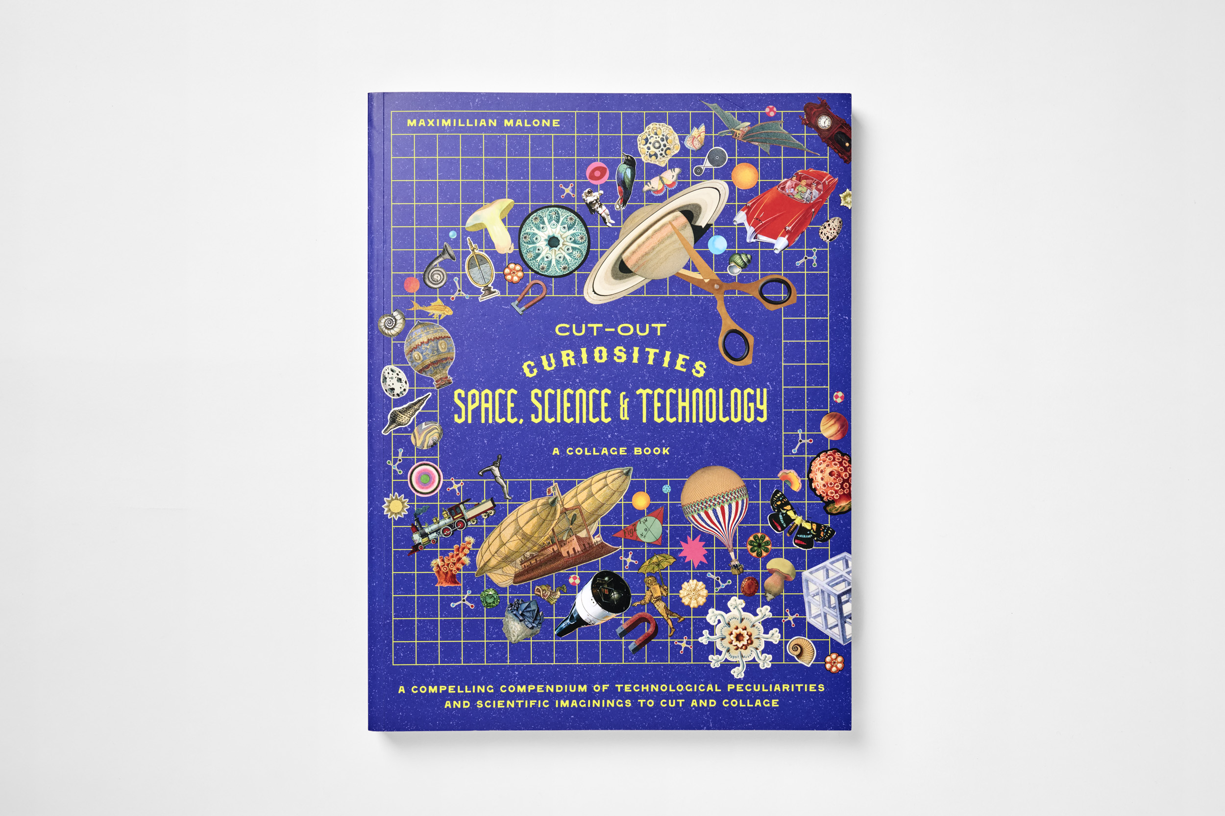 Cut-Out Curiosities: Space, Science & Technology | A Collage Book