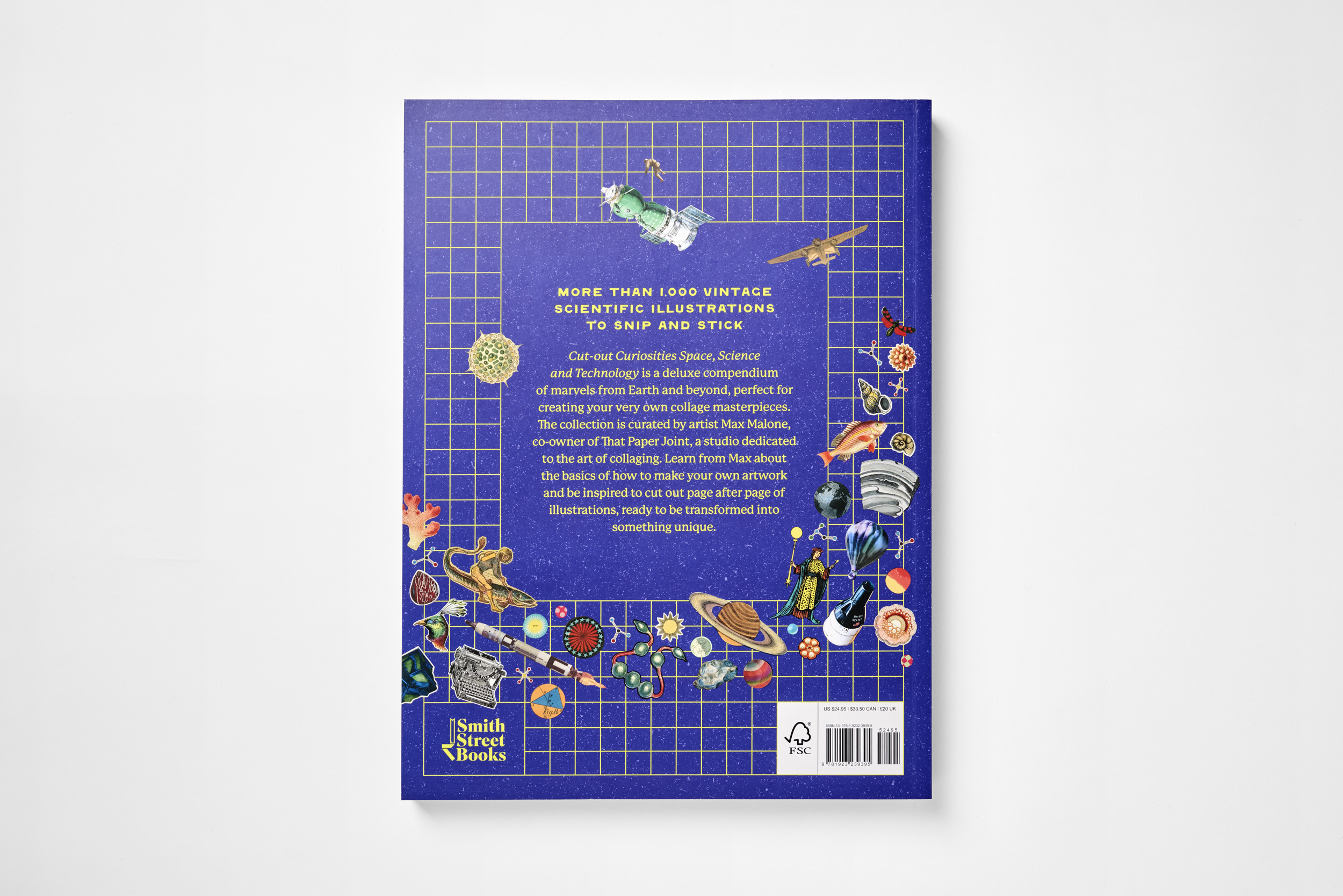 Cut-Out Curiosities: Space, Science & Technology | A Collage Book - Image 2